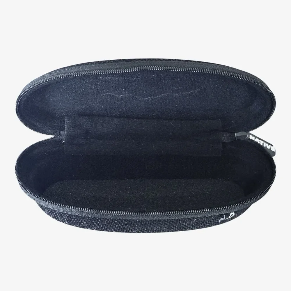 Native Eyewear Glasses Case Black Hard Clamshell Protective Case Only